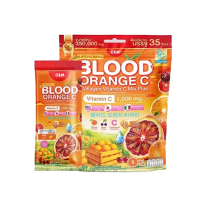 OEM Ingrosso Ping Ping C Blinks Vitamina Polvere Istantanea Succo <span class=keywords><strong>di</strong></span> Frutta Collagene Gluta Rosa a Basso Contenuto <span class=keywords><strong>di</strong></span> Grassi Scatola da 300g - Product Image 4