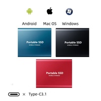 Nuevo Disco Duro Sólido Portátil de 1 TB, 2 TB, 4 TB, 6 TB, 8 TB, 10 TB, 16 TB, Discos Duros Móviles SSD, Discos Duros Externos