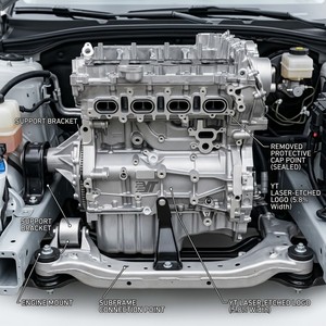 Motor Remanufacturado PT204 Compatible con JLR Ingenium <span class=keywords><strong>2.0</strong></span> Turbo Gasolina LR115291 LR143169 Cadena de Distribución Reforzada 100% Probado Yitu YT - Product Image 5