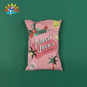 Embalaje de chips de fruta laminados, bolsa de almohada, bolsita