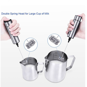 Mini mousseur à lait électrique à piles, fouet à café, mélangeur à main pour mousse de lait, disponible en CE, FCC et RoHS - Product Image 3