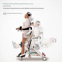 Exosquelette de transfert et d'assistance à la position debout, 3-en-1 (assis-debout-allongé), adapté aux personnes âgées et aux personnes handicapées