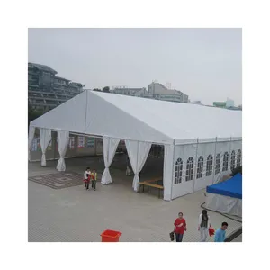 Duocai, прочная палатка для выставок, белая палатка из ПВХ ткани, палатка для свадебных мероприятий, вечеринок, уличная палатка