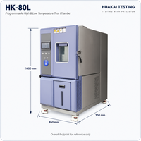 Chambre d'essai de température et d'humidité -70 à 150°C 800L, machine de test d'âge climatique programmable à température constante IEC 60068-2-1