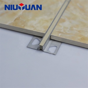 Niuyuan Nhà Máy Giá Nhiệm Vụ Nặng Nề Nhôm Sàn Gạch Mở Rộng Doanh Với Đen Cao Su Chèn - Product Image 5