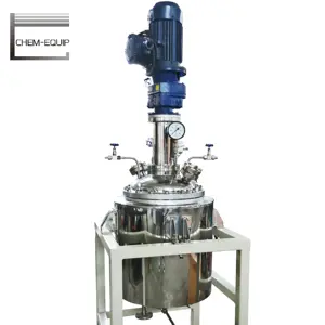 Réacteur chimique en acier inoxydable 100l/réacteur chimique autoclave en acier inoxydable