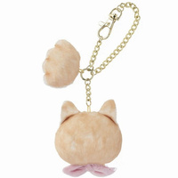 Portachiavi con Ciondolo Peluche Anime Morbido a Forma di Gatto Squalo Mofusand Cosplay da 5CM, Mini Personaggio Cartone Animato a Forma di Zampa di Gatto