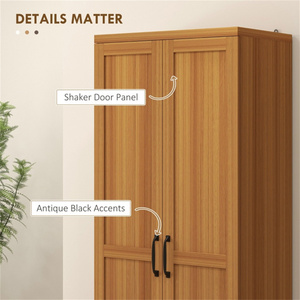 DB Modern Kitchen <b>Storage</b> <b>Cabinet</b> <b>Wood</b> and Panel Material - Product Image 5