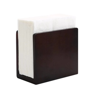 Caja de pañuelos de escritorio con logo, caja cuadrada de bambú para guardar pañuelos, caja de servilletas, caja de pañuelos publicitaria, caja de pañuelos. - Product Image 1