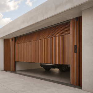 <span class=keywords><strong>Porte</strong></span> de <span class=keywords><strong>garage</strong></span> en verre et aluminium pour <span class=keywords><strong>2</strong></span> <span class=keywords><strong>voitures</strong></span>, <span class=keywords><strong>porte</strong></span> de <span class=keywords><strong>garage</strong></span> électrique, <span class=keywords><strong>porte</strong></span> de <span class=keywords><strong>garage</strong></span> automatique, prix modernes, isolée, en solde, 16x7 16x8, plastique noir - Product Image 5