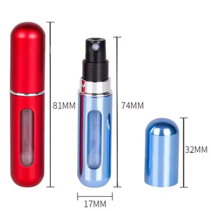 MUB 5Ml <span class=keywords><strong>Mini</strong></span> Nước Hoa <span class=keywords><strong>Atomizer</strong></span> Nước Hoa Bơm Lại Chai Du Lịch Có Kích Thước Nhôm Nước Hoa <span class=keywords><strong>Atomizer</strong></span> Spray Chai - Product Image 6