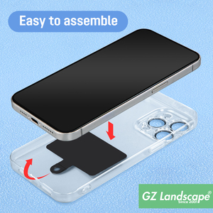 Colorful <strong>Custom</strong> logo Tpu <strong>Mobile</strong> Phone <strong>Strap</strong> Lanyard Connect Pad Durable Universal Phone Tether Tab Patch - Product Image 5