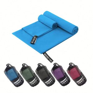 Serviette de sport en microfibre, serviette de camping, serviette d'entraînement en plein air, adaptée au camping, aux activités de plein air, aux exercices et aux sports - Product Image 1