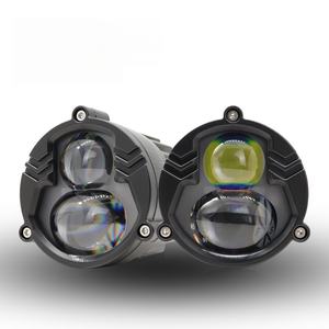 ไฟสปอร์ตไลท์ LED หน้ารถมอเตอร์ไซค์ ไฟหน้าแบบสองสี ไฟตัดหมอกสำหรับรถยนต์ รถบรรทุก SUV ATY อะไหล่ทดแทน - Product Image 2