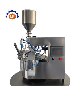 Etiqueta adhesiva semiautomática, bolsa de pie, bolsa de plástico, máquina de etiquetado plano de superficie plana - Product Image 1