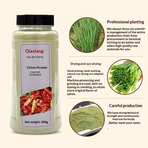 Qia Food - Polvo de Cebollino Seco Mezclado, Especia, Condimento, Saborizante, Material para Asar, para Saltear, 400 g, China Continental - Product Image 4