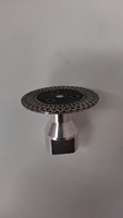 Lame de scie à diamant de qualité industrielle pour gravure à chaud, disque de coupe à bride M14, lame de sculpture miniature OEM pour béton et granit