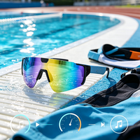 Lunettes de cyclisme intelligentes IA 2026 avec caméra 13MP, verres polarisés, enregistrement vidéo ChatGPT, lunettes de sport, traduction IA