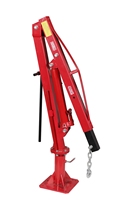 LEE-DING Heavy Duty 1TON 2200lb Manual Hydraulic Hoist Cherry Picker Shop Grue Lift for Auto Repair Tools