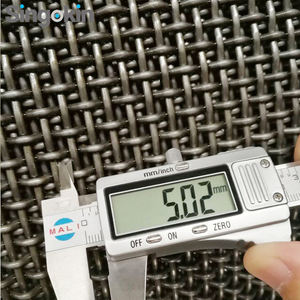 Triturador de areia industrial pesado de 65mn, vibração de pedra de carvão, dourado, malha de metal - Product Image 4