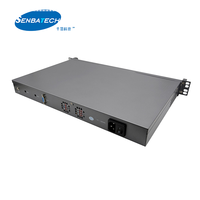 6 Lan Celeron J6412 DDR4 16GB VGA Console 4 USB Mini PCIE 1u Rack Serveur Châssis Oem Réseau Pare-feu Appareil
