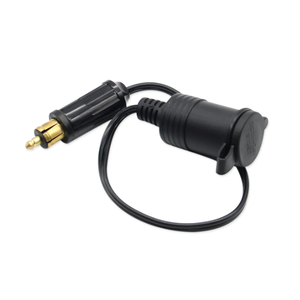Prise allume-cigare 12V 24V EU pour BMW DIN <span class=keywords><strong>Hella</strong></span> chargeur de moto Convertible à adaptateur de voiture - Product Image 2
