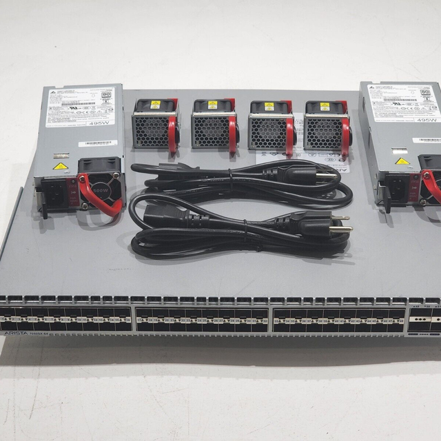 ARISTA DCS-7050SX-64-F 48X 1/10GB, 4X 40GB PORT DATA CENTER SWITCH