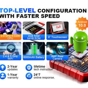 Nuevo Lanzamiento X431 Pros Elite, Herramienta de Diagnóstico y Escáner de Automóviles con Codificación Avanzada de ECU, Compatible con Más de 150 Marcas de Automóviles, Escáner OBD2 - Product Image 3