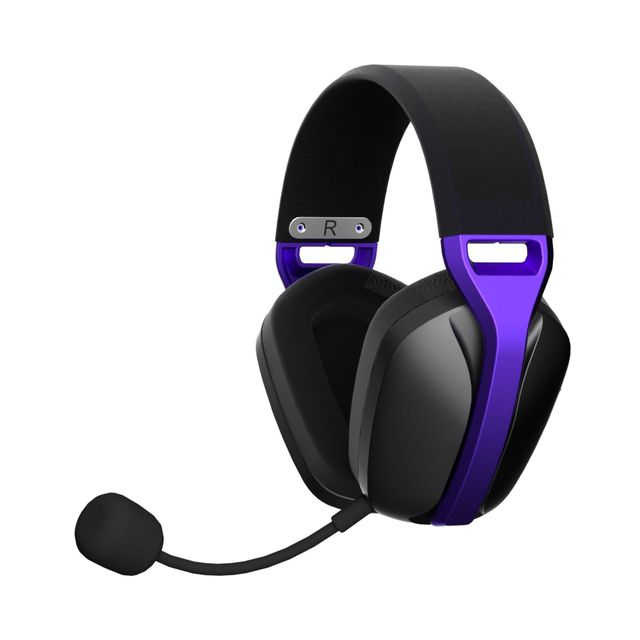 2.4G Dual-Mode BT 5.3 Wireless Over-Ear Gaming Headset Dynamic Driver 20ms Ultra-Low Latency IPX4 Waterproof Audiophile