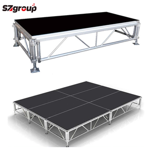 Scène en aluminium facile à assembler Certificat de l'American Welding Society Scène d'assemblage pour événements intérieurs et extérieurs - Product Image 4