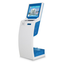 Kiosque libre-service autonome Android de 32 pouces Équipement de gestion de file d'attente à écran tactile de métro avec écran LCD Machine à billets