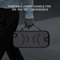 Coque en TPU avec couvercle avant en ABS pour Switch 2 Console Coque de protection antichoc transparente anti-rayures Accessoire de jeu à ajustement précis