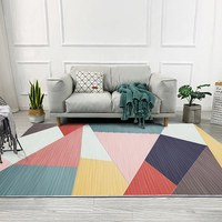Nordique salon impression 3D décor pépinière tapis chambre famille belgique tapis sol matelas Polyester persan paillasson tapis tapis