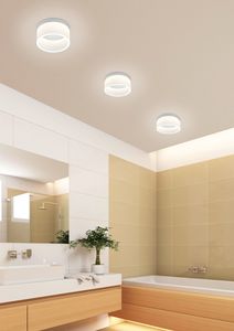 <span class=keywords><strong>Plafonnier</strong></span> LED circulaire en acrylique intégré, design moderne, élégant, luminaire décoratif <span class=keywords><strong>de</strong></span> plafond, idéal pour une <span class=keywords><strong>salle</strong></span> <span class=keywords><strong>de</strong></span> <span class=keywords><strong>bain</strong></span> - Product Image 4