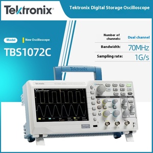 ออสซิลโลสโคปดิจิตอล Tektronix TBS1102C/1202C แบบพกพา 200MHz สองช่องสัญญาณ แบนด์วิดท์ 100MHz ผลิตภัณฑ์ประสิทธิภาพสูง - Product Image 5