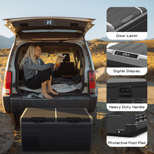 TW115 Alpicool réfrigérateur <span class=keywords><strong>camping</strong></span>-<span class=keywords><strong>car</strong></span> double zone <span class=keywords><strong>12v</strong></span> en option <span class=keywords><strong>mini</strong></span> réfrigérateur congélateur alimenté par batterie réfrigérateur solaire en option avec roues - Product Image 3