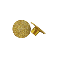 Nouvelle meule à lamelles diamantée brasée sous vide de 50 mm / Disque de coupe profilé pour marbre, granit, quartz, pour meuleuse d'angle