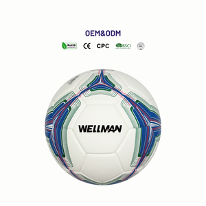 Balón <span class=keywords><strong>de</strong></span> Fútbol Estilo Estrella, Talla 5, Ligero y Duradero, con Certificación CE/CPC, Termosellado, con Bomba, <span class=keywords><strong>Juego</strong></span> <span class=keywords><strong>de</strong></span> Regalo WELLMAN para Uso en Exteriores - Product Image 2