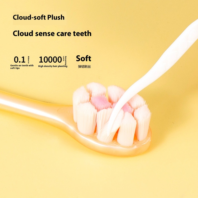 Ultra Fine Soft Bristle Toothbrush Head