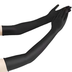 <span class=keywords><strong>Gants</strong></span> de bal noirs <span class=keywords><strong>Gatsby</strong></span> pour femmes, style années 20, avec plumes de poulet, longs, pour opéra, détection de métal, en stock - Product Image 5