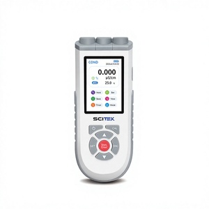 Analyseur de conductivité et d'oxygène portable SCITEK 0-2000,0 mS/cm, écran couleur 3,7 pouces, grand écran LCD rétroéclairé, pour tests de liquides en général. - Product Image 1