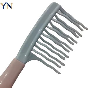 Juego de Peines de Doble Diente de Nylon para Peinados Largos, Rizados y Voluminosos - Peines Elegantes en Negro y Azul Claro <span class=keywords><strong>con</strong></span> Mango de Plástico ABS - Product Image 6