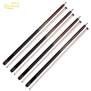 Taco de billar Rayspeed, 6 piezas, incrustaciones de madera rizada + ébano, taco de billar, eje de arce duro, tamaño de punta de 12,5mm, Junta Radial <span class=keywords><strong>Cocobolo</strong></span> - Product Image 2