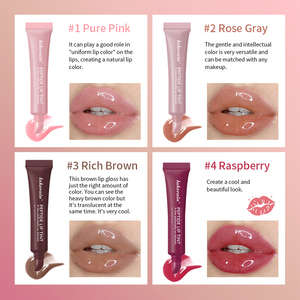 Dalam stok Moq rendah Oem pelembap bibir nutrisi alami melembapkan tinggi untuk Vendor tabung <span class=keywords><strong>Gloss</strong></span> pemadat bibir organik - Product Image 4