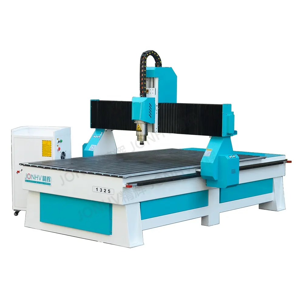 Máquina roteadora CNC 1325 ATC para ranhurar e cortar madeira, compensado para produção de móveis