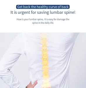 Dynamische Traktion Entspannen Sie sich Die Auto-Modi der Lendenwirbel säule Intelligentes Vibrations-Entspannungs-Rückenmuskel-Lendenwirbel-Traktionsgerät-Rücken massage gerät