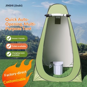<span class=keywords><strong>Tente</strong></span> <span class=keywords><strong>de</strong></span> <span class=keywords><strong>douche</strong></span> et <span class=keywords><strong>de</strong></span> toilette portable d'extérieur quatre saisons, à ouverture rapide, épaissie, chaude, monocouche, <span class=keywords><strong>pliable</strong></span>, pour se changer et se doucher - Product Image 1