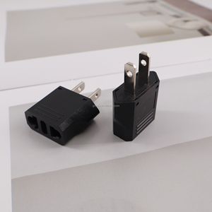 Adaptadores de viaje de 2 pines de Europa a EE. UU. Enchufes de alimentación portátiles Mini convertidores de viaje - Product Image 6