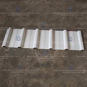 Machine à tôles de <span class=keywords><strong>toiture</strong></span> certifiée CE, formage de <span class=keywords><strong>tuiles</strong></span> de <span class=keywords><strong>toiture</strong></span> trapézoïdales, équipement de découpe hydraulique <span class=keywords><strong>pour</strong></span> la fabrication de toitures - Product Image 6