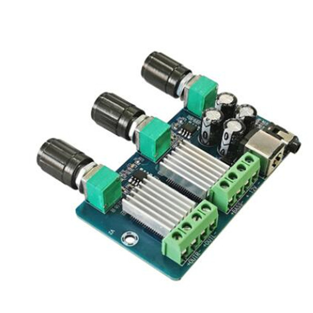 Digital Power Amplifier Board 2.1 Channel 15W*2+30W Power Amplifier with Tuning hd Sound Quality YJ